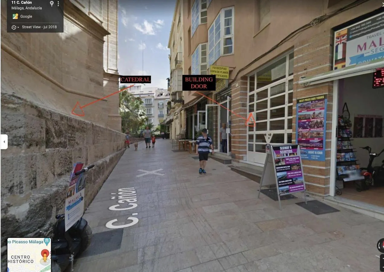 Apartamento Catedral A Málaga Lejlighed